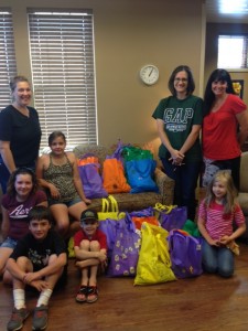 Christ Community Church group donated Helping Hands Bags